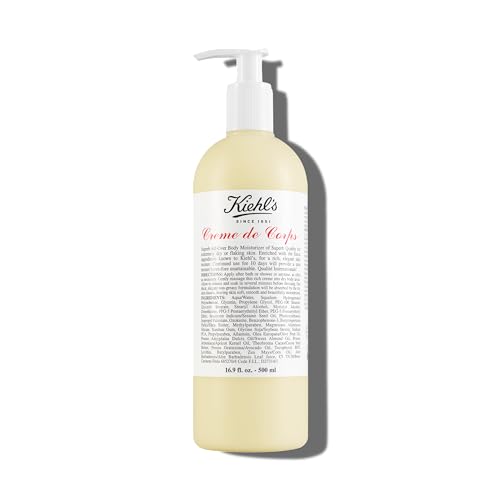 Image 1 of 16.9 Fl Oz / 500 ml for the product Kiehl's Creme de Corps Body Lotion