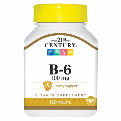 21st Century Vitamin B-6 100mg 110 Tabs