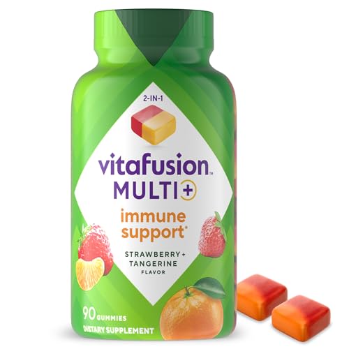Image 1 of Default Title for the product Vitafusion Multivitamin Gummies  Immune Support | 90 Adult Gummy Vitamins