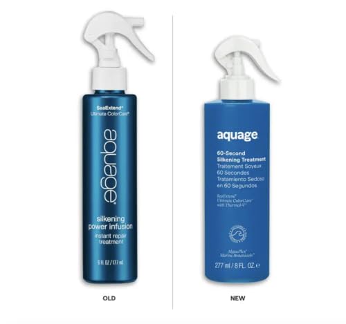 Image 2 of Aquage 60 Second Silkening Treatment & Frizz Control Hair Moisturizer, 6 oz