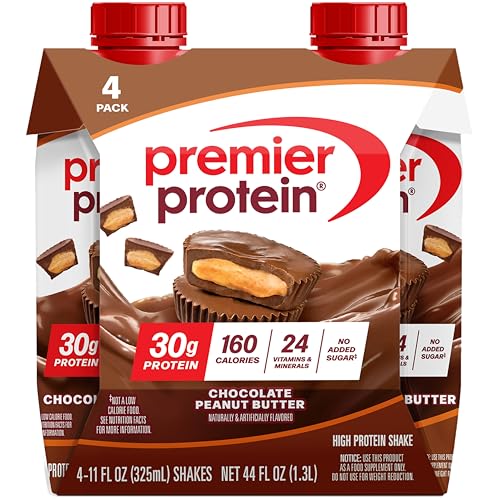 Image 1 of Default Title for the product Premier Protein 30g High Protein Shake, Chocolate Peanut Butter, 4 Pack