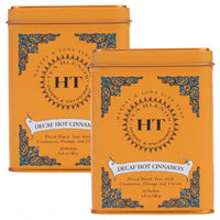 Thumbnail for Image 1 of Default Title for the product Harney & Sons Decaf Hot Cinnamon Tea, Tea Sachets | 20 Sachets | 1.4 oz | Pack of 2
