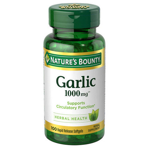 Nature's Bounty Natures Bounty Odorless Garlic 1000 mg 100 caps