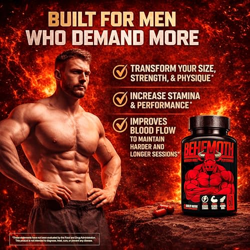 Image 2 of Behemoth Ultimate Enlargement Pills for Men - 60 Capsules