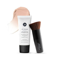 Thumbnail for Image 6 of 01 Light / Foundation with Kabuki Brush for the product Jerome Alexander My Color Self-Adjusting Foundation