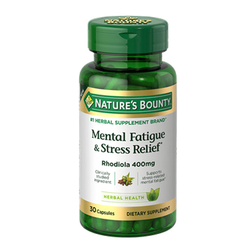 Nature's Bounty Mental Fatigue and Stress Relief 30 Count