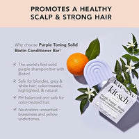 Thumbnail for Image 4 of Kitsch Purple Conditioner Bar Soap for Blondes Hair Care - 3 oz