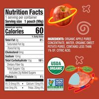 Thumbnail for Image 2 of Earth's Best Organic Baby Food Pouches 3.5 Ounce Resealable Pouch