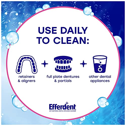 Image 7 of efferdent Denture Cleanser Tablets, Complete Clean, 102 Tablets Pack of 2