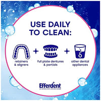 Thumbnail for Image 7 of efferdent Denture Cleanser Tablets, Complete Clean, 102 Tablets Pack of 2