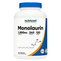 Thumbnail for Nutricost Monolaurin Capsules 1000 Mg 240 Count