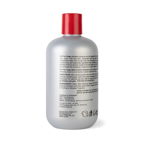 Image 6 of CHI Shed Control Anti-Shedding Dog Shampoo, 16 Oz