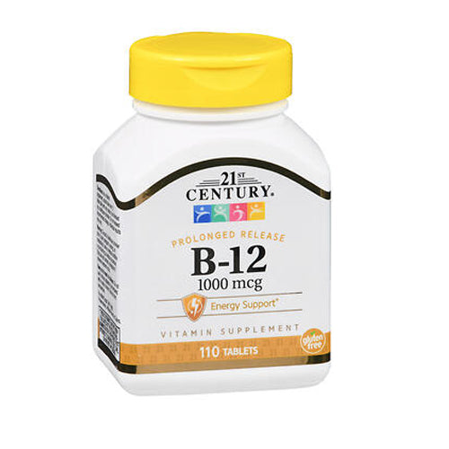 21st Century B-12 Prolonged Release 1000 mcg 110 Tabs