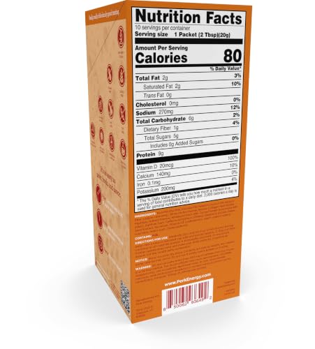 Image 5 of Perk Energy Drink Mix (Vanilla Caramel Steamer) 10 Stick Packs, Gluten-Free