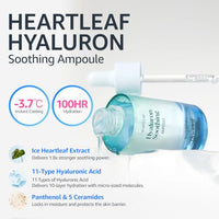 Thumbnail for Image 2 of GOODAL Heartleaf Hyaluron Soothing Ampoule 50ml