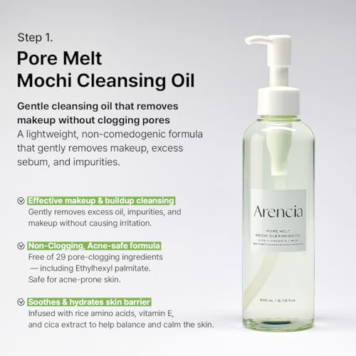 Image 2 of ARENCIA Arencia Rice Mochi Double Cleansing Duo for clear, acne-prone skin