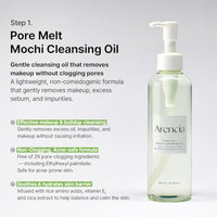 Thumbnail for Image 2 of ARENCIA Arencia Rice Mochi Double Cleansing Duo for clear, acne-prone skin