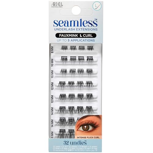 Image 9 of L Curl (Black) / 1 Count (Pack of 1) for the product Ardell Seamless Eyelash Extensions Refill Kit