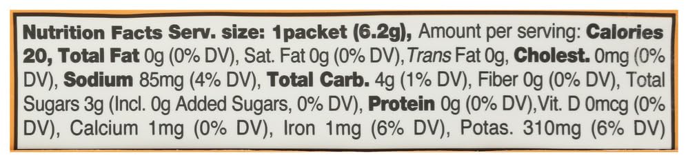 Image 2 of Cure Hydration Peach Tea Energy Drink Mix Sgl, 0.22 OZ