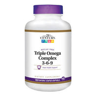 Thumbnail for 21st Century Triple Omega Complex 3-6-9 180 Softgels