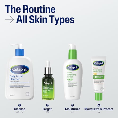 Image 5 of Cetaphil Tinted Facial Moisturizer SPF 50, All Skin Types, 1.7 oz