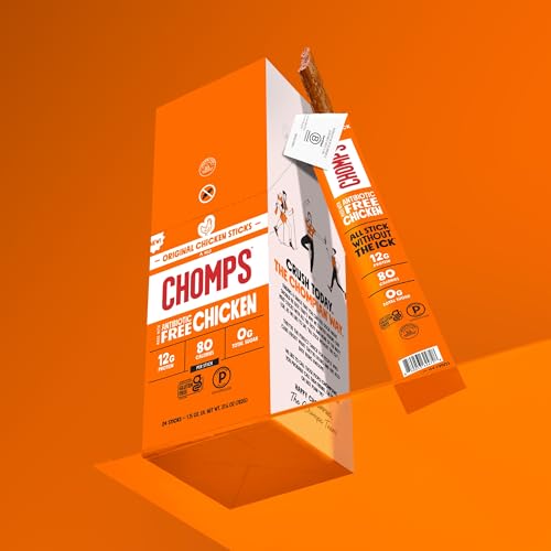 Image 7 of Chomps Original Chicken Protein Snack Stick 24ct