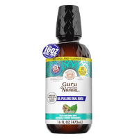 Thumbnail for Image 3 of 16 Fl Oz (Pack of 1) / 1 Pack for the product GuruNanda Oil Pulling Mouthwash with Vitamins