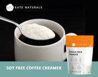 Thumbnail for Image 6 of Kate Naturals Dry Whole Milk Powder for Baking, Coffee & Milkshakes (12oz)