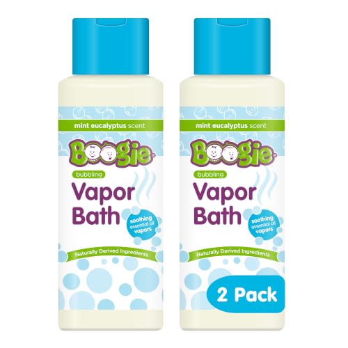 Image 1 of Default Title for the product Boogie Kids Botanical Bubble Bath, Mint Eucalyptus - 18 oz (2 Pk)