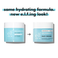 Thumbnail for Image 4 of e.l.f. SKIN Holy Hydration! Face Cream with Hyaluronic Acid, Fragrance Free, Niacinamide & Peptides, Nourishing Moisturizer, Vegan & Cruelty-Free