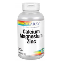 Thumbnail for Solaray Calcium Magnesium Zinc 250 Caps