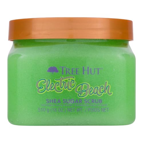 Image 1 of Default Title for the product Tree Hut Electric Beach Body Scrub, Exfoliating Sugar Scrub, Vegan, 18 Oz