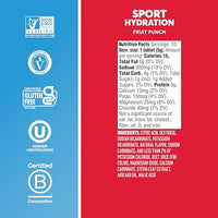 Thumbnail for Image 5 of Nuun Sport Electrolyte Tablets Fruit Punch, GF & Vegan, 4 Pack