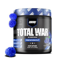Thumbnail for Image 14 of Blue Raspberry for the product REDCON1 Total War Pre Workout Powder