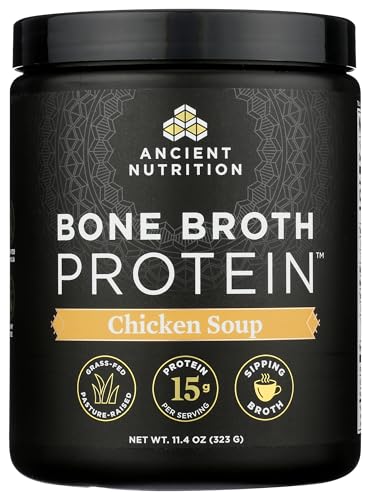 Image 4 of Ancient Nutrition Bone Broth Protein Chicken Soup, 11.4 Ounce