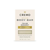 Thumbnail for Image 1 of Default Title for the product Cremo Exfoliating Body Bar Soap for Men, Italian Bergamot Scent, 5 Oz