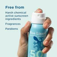 Thumbnail for Image 6 of BLUE LIZARD Sensitive Mineral SPF 50 Spray 5 oz