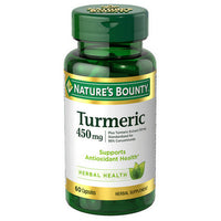 Thumbnail for Nature's Bounty Nature's Bounty Turmeric Capsules 450 mg 60 Caps