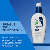 Thumbnail for Image 5 of CeraVe PM Daily Facial Moisturizer, Skin Care for Dry Skin, Oil-Free, 3oz