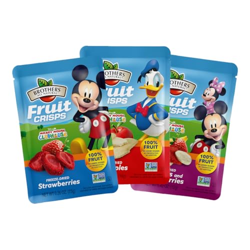 Image 3 of Brothers-ALL-Natural Disney Freeze Dried Fruit Crisps Variety Pack
