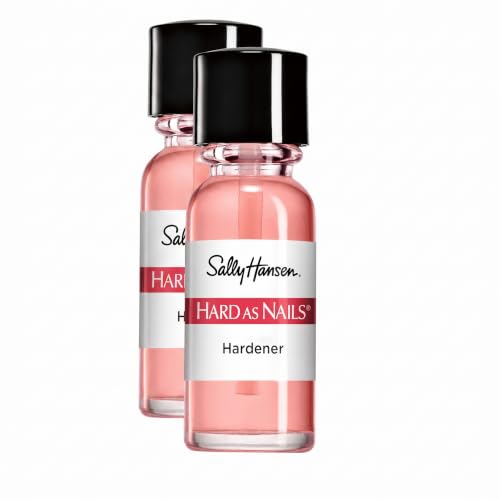 Image 1 of Default Title for the product Sally Hansen Hard As Nails Nail Strengthener, Natural Tint, Pack of 2, 0.45 Fluid Ounces