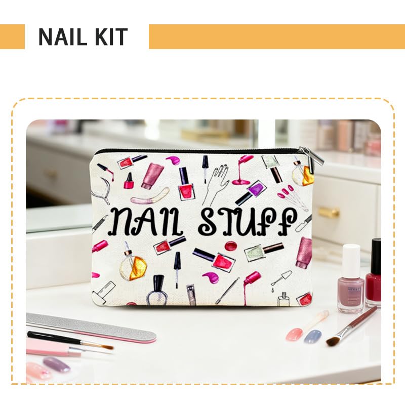 Image 6 of ShiQiao Spl Nail Stuff Makeup Pouch Bag