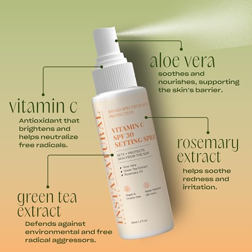 Image 3 of InstaNatural Vitamin C SPF 30 Setting Spray: Broad Spectrum Sunscreen