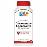 Thumbnail for 21st Century Glucosamine Chondriotin 500 mg/400 mg 180 Tabs