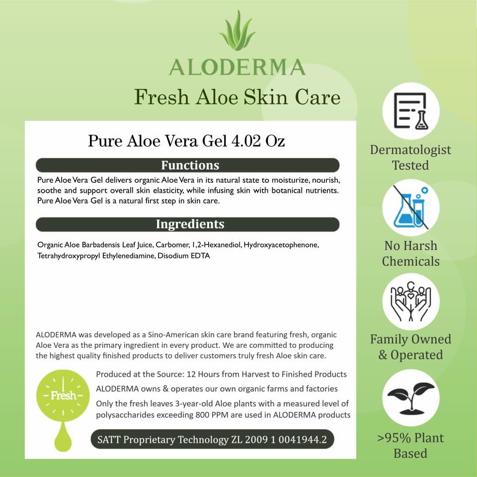 Image 10 of Aloderma Aloe Vera Gel