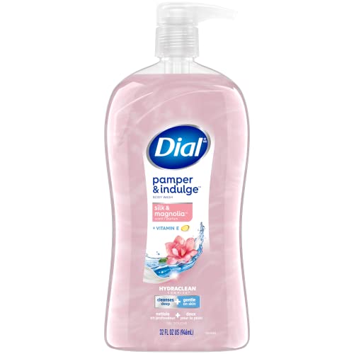 Image 2 of Dial Body Wash, Pamper & Indulge, Silk & Magnolia, 32 fl oz (Pack of 2)