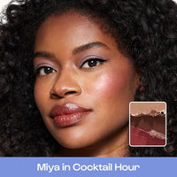 Thumbnail for Image 2 of ALLEYOOP Makeup Bundle – Stack The Odds Cream Face Palette + Multi-Tasker 4-in-1 Travel Makeup Brush Set