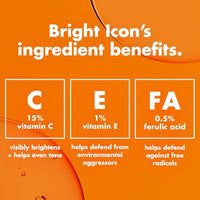 Thumbnail for Image 5 of e.l.f. SKIN Bright Icon Vitamin C + E + Ferulic Serum, 1 oz