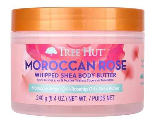 Image 1 of Default Title for the product Tree Hut Moroccan Rose Whipped Body Butter with Shea Butter, 8.4 Oz
