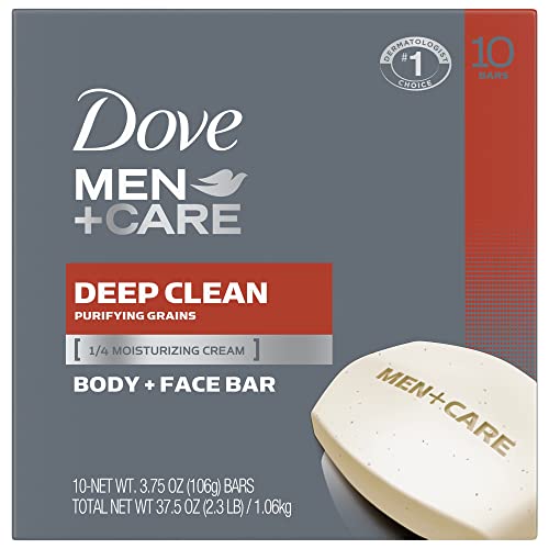 Image 1 of Default Title for the product Dove Men+Care Men's Bar Soap 3.75 oz 10 Bars